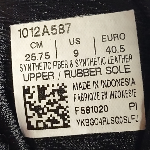 ASICS Women's Gel-Nimbus 22 Running Shoes Black Purple Sneakers Size 9 - Picture 9 of 9